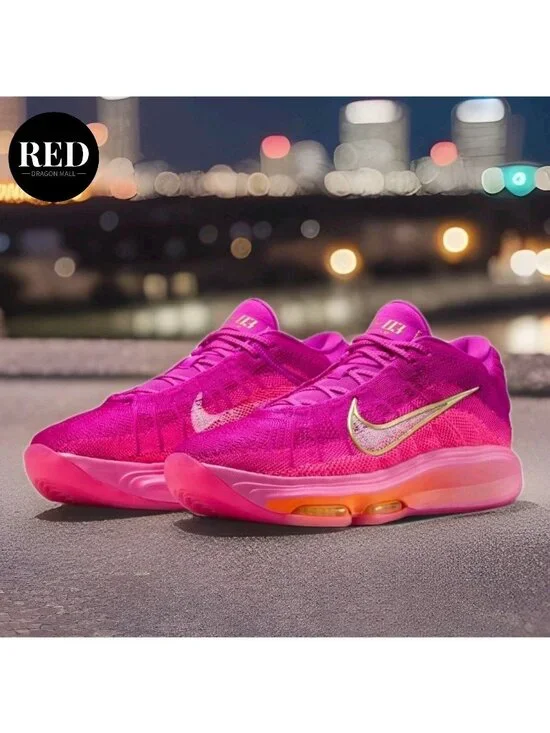 Nike G.T. Hustle 3 Hyper Pink White Vivid Grape Shoes HV2000-601 - Women's 11 - Picture 1 of 10